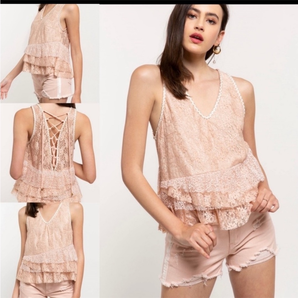 POL LACE TOP - Picture 3 of 5